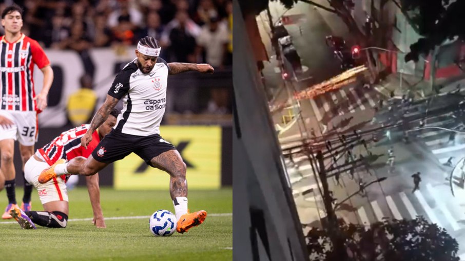 Torcedores de Corinthians e São Paulo entraram em confronto após o clássico Torcedores de Corinthians e São Paulo entraram em confronto após o clássico
