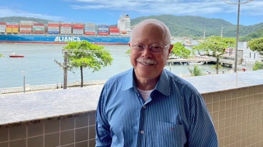 Prático Fábio Mello Fontes é presidente da Praticagem de SP Prático Fábio Mello Fontes é presidente da Praticagem de SP