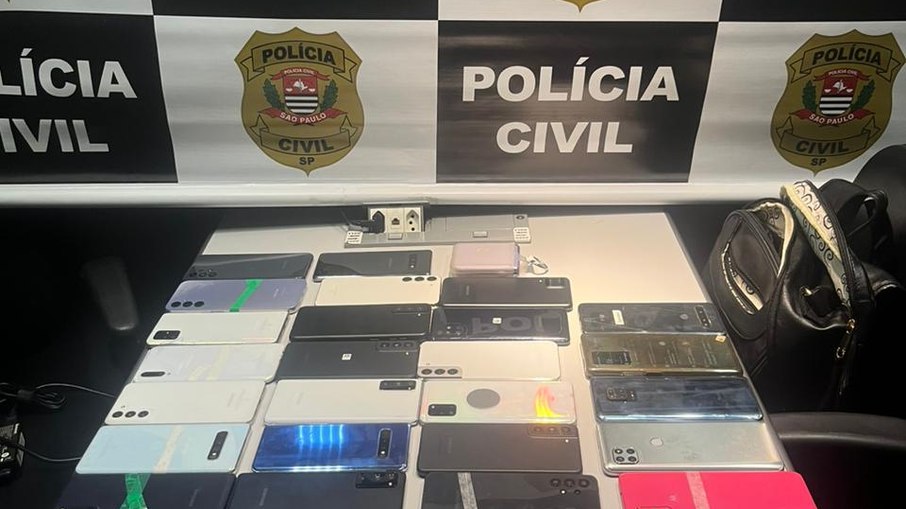 Polícia Civil apreendeu 74 celulares furtados durante o festival de música The Town
