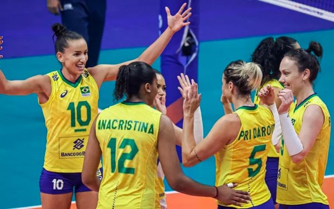Brasil derrota a Holanda com autoridade na Liga das Nações feminina