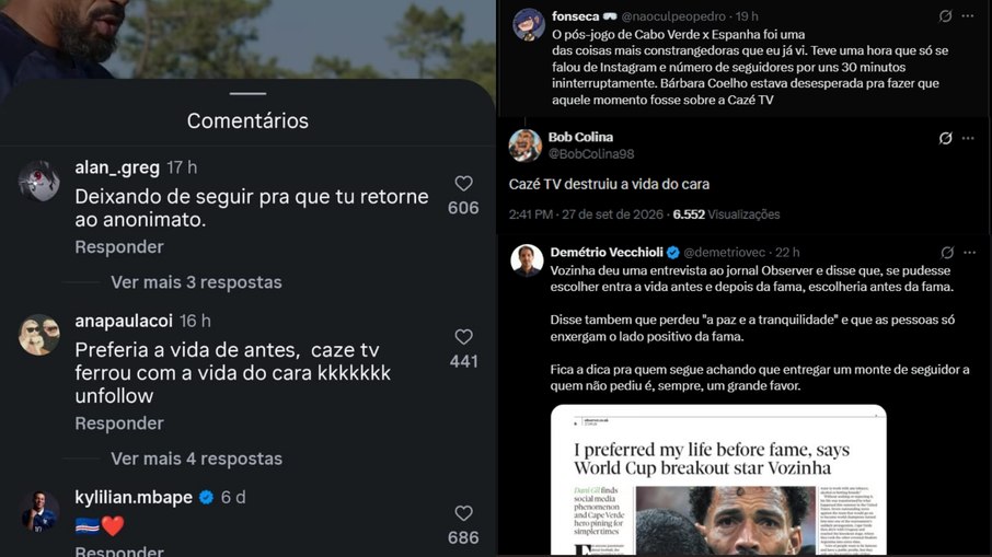 Vozinha perde a paz após ascensão na Copa e web culpa CazéTV