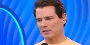 Celso Portiolli fica emocionado com mensagem de Silvio Santos