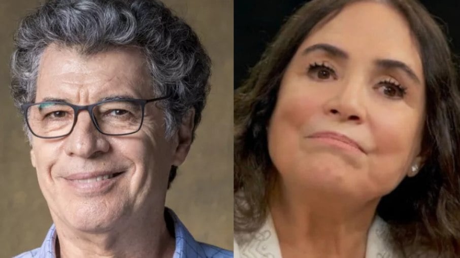 Paulo Betti e Regina Duarte