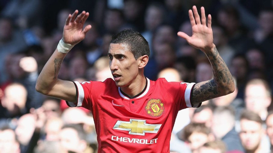 Di María atuou pelo Manchester United