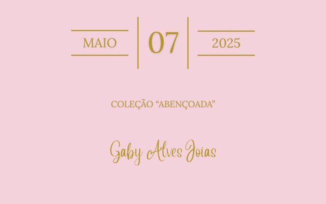 Coleção de joias autorais será lançada em São Paulo