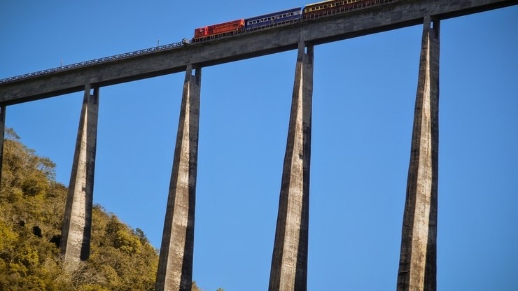 Trem dos Vales está sem circular há mais  de 1 ano no RS