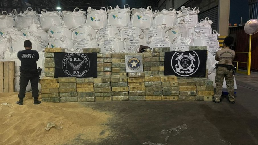 PF e Receita Federal apreendem quase 3 toneladas cocaína no Pará
