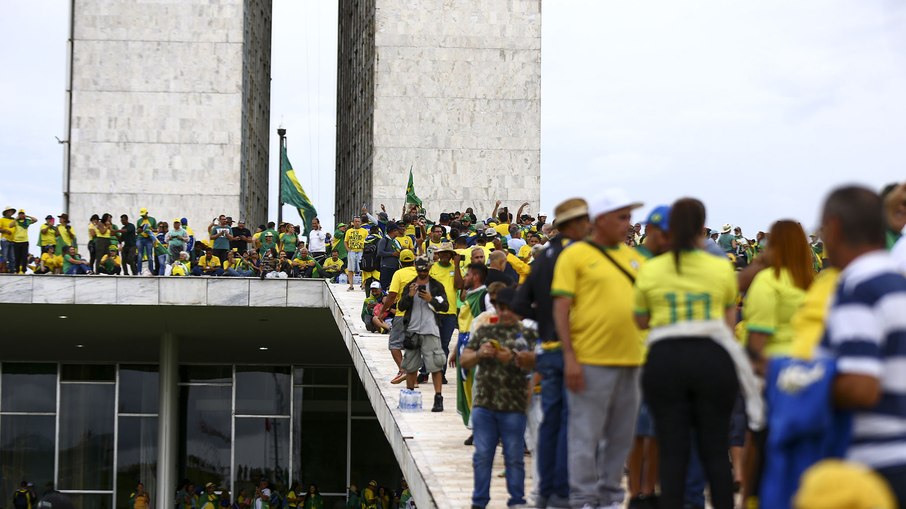Atos registrados em 8 de janeiro, em Brasília