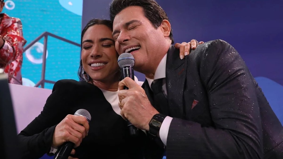 Celso Portiolli e Patricia Abravanel deixam a Globo em 2º lugar