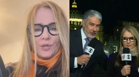 William Bonner afasta especulações de climão com Ilze