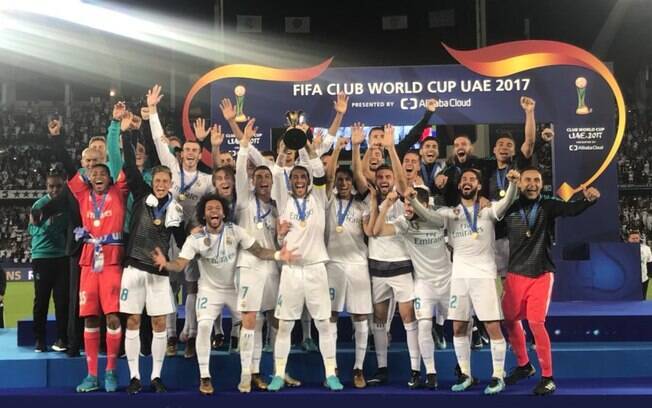 Real Madrid comemora título no Mundial de Clubes da Fifa
