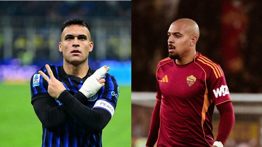 Lautaro Martínez e Malen são artilheiros de Inter e Roma Lautaro Martínez e Malen são artilheiros de Inter e Roma