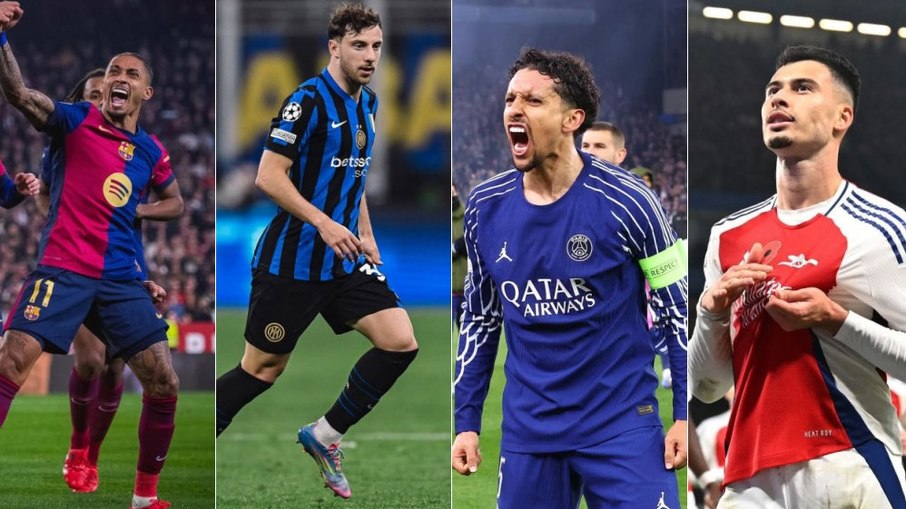 Champions tem busca por taça inédita e clássico europeu nas semis Champions tem busca por taça inédita e clássico europeu nas semis