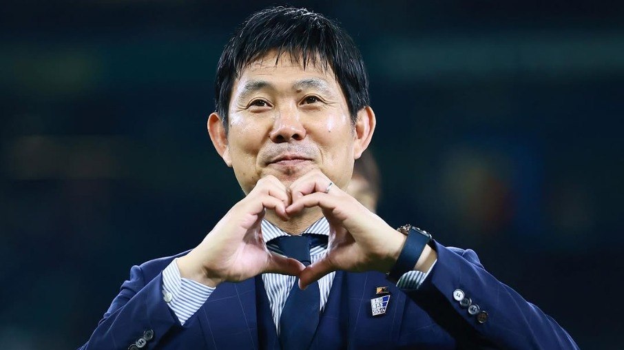  Hajime Moriyasu, técnico do Japão