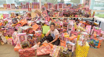 Influencer faz 8º bazar beneficente destinado a Casa do Menor