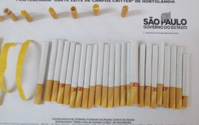 Agentes encontram droga K4 em filtros de cigarro em prisão de Hortolândia