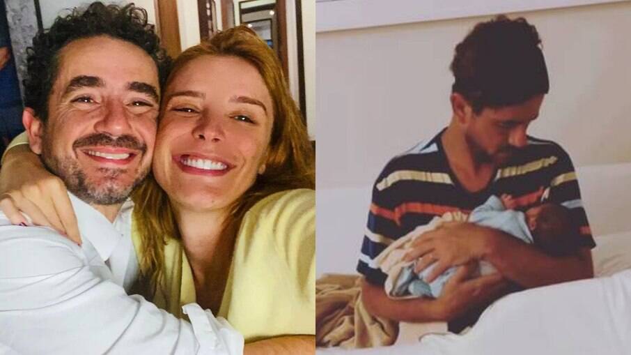 Segundo filho de Rafa Brites e Felipe Andreoli nasceu nesta semana 
