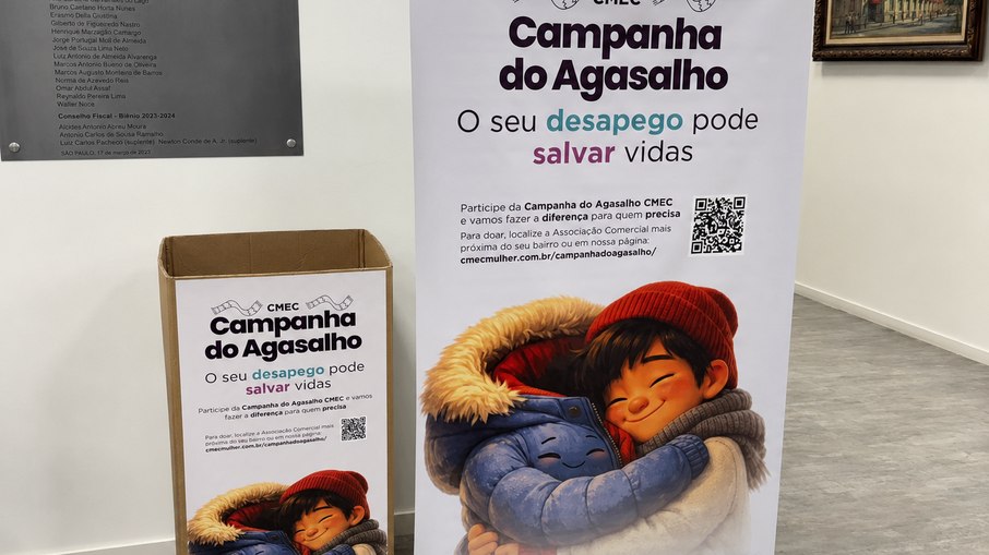 Campanha do Agasalho do CMEC 2026 - O seu desapego pode salvar vidas