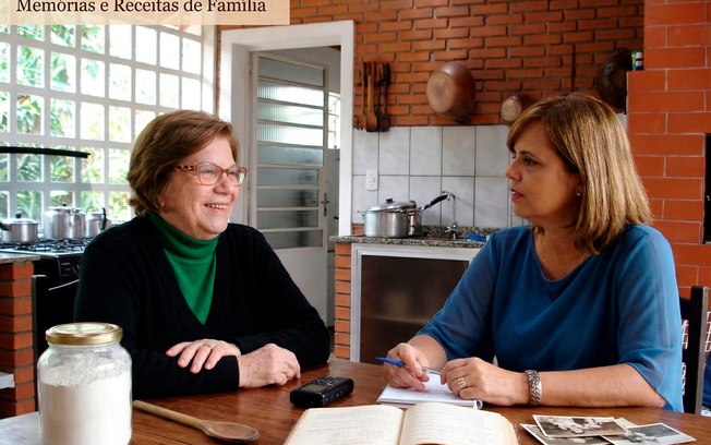 Projeto registra memórias familiares por meio de receitas e histórias