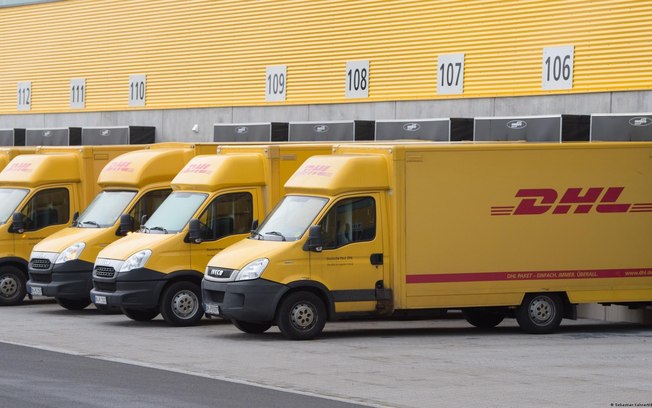 A transportadora alemã DHL foi a que mais recebeu dinheiro de volta A transportadora alemã DHL foi a que mais recebeu dinheiro de volta