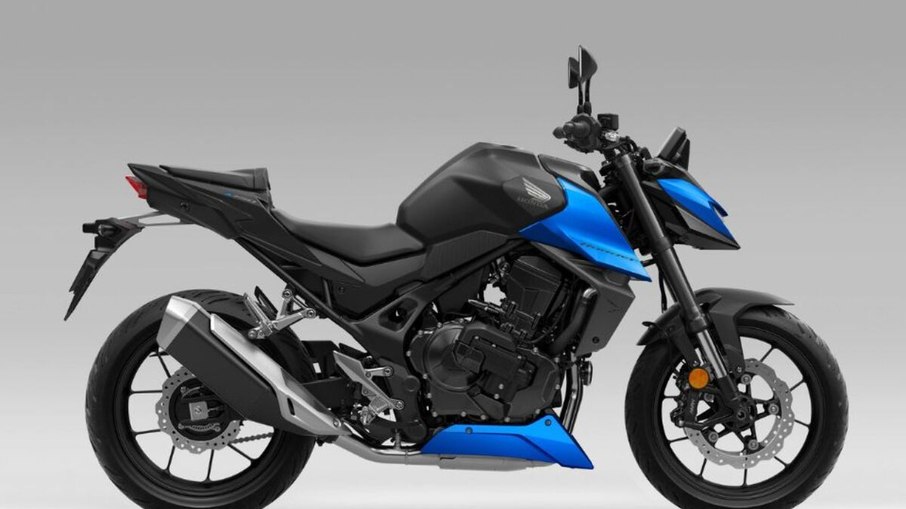 CB750 Hornet 2027 também passa a ser oferecida em combinação azul na linha europeia CB750 Hornet 2027 também passa a ser oferecida em combinação azul na linha europeia