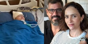 Na UTI, filha de 4 anos de Juliano Cazarré sofre intercorrências