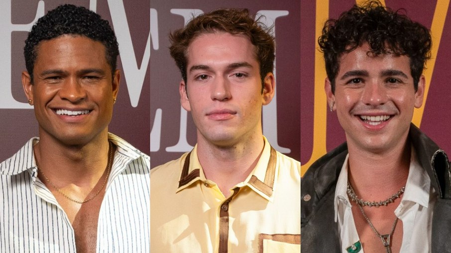 Gui Ferraz, Pietro Antonelli e João Victor Gonçalves 