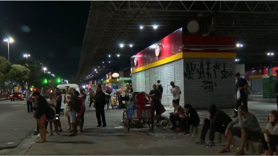 Terminal de ônibus no Rio de Janeiro