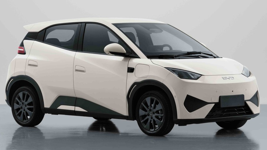 BYD Dolphin Mini com LiDAR
