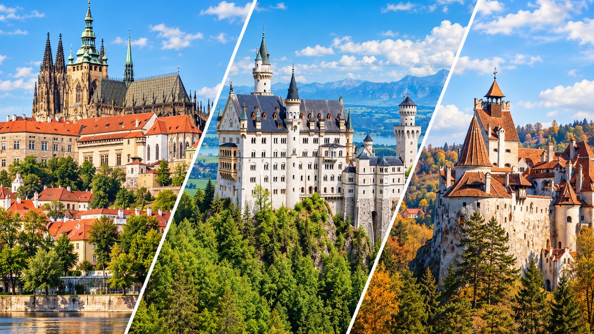 Os 10 castelos e palácios mais populares da Europa em 2026
