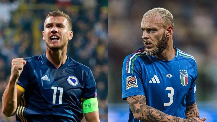 Dimarco e Dzeko são destaques de Bósnia e Itália Dimarco e Dzeko são destaques de Bósnia e Itália