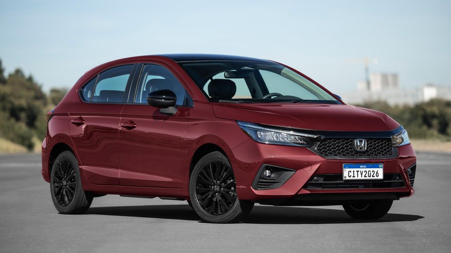 Versão Touring Sport do Honda City Hatchback Versão Touring Sport do Honda City Hatchback