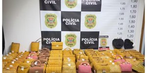Mulher é presa em SP com 113 bolsas de grife