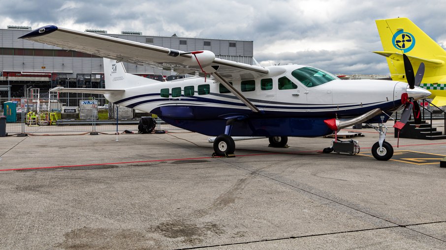 Cessna 208B Grand Caravan semelhante ao modelo acidentado