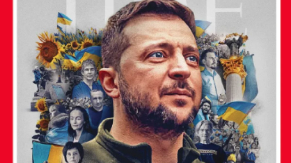 Volodymyr Zelensky é eleito a pessoa do ano pela revista Time