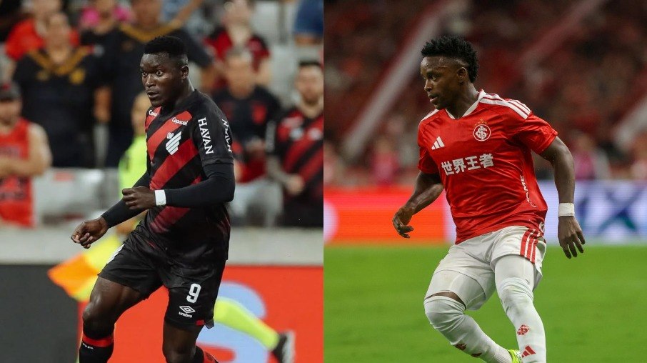 Viveros e Carbonero fazem embate de colombianos em Athletico-PR x Internacional