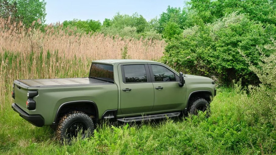 Exemplo de veículo utilitário leve da GM Defense 