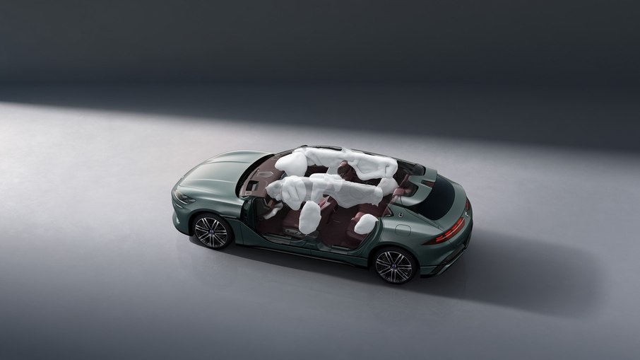 Airbags do Denza Z9 GT