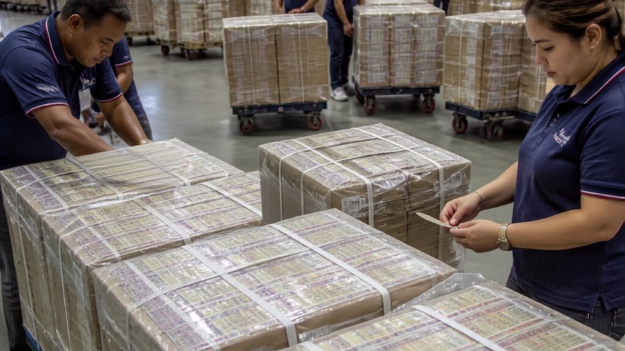 Grupo compra quase todas as 25,8 milhões de combinações da loteria do Texas, gasta US$ 26 milhões e recebe US$ 57,8 milhões Grupo compra quase todas as 25,8 milhões de combinações da loteria do Texas, gasta US$ 26 milhões e recebe US$ 57,8 milhões
