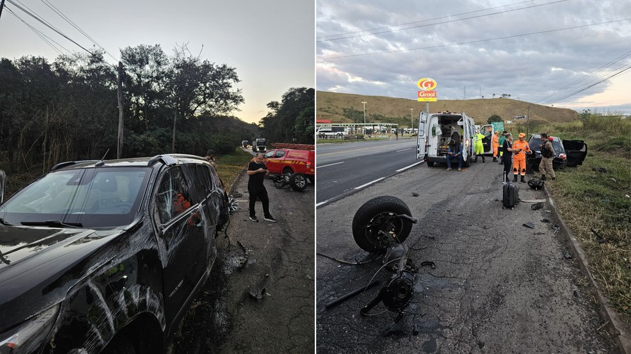 Fabiano Menotti sofreu um acidente na BR-040, em Juiz de Fora Fabiano Menotti sofreu um acidente na BR-040, em Juiz de Fora