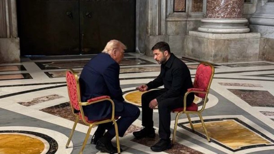 Trump e Zelensky Trump e Zelensky
