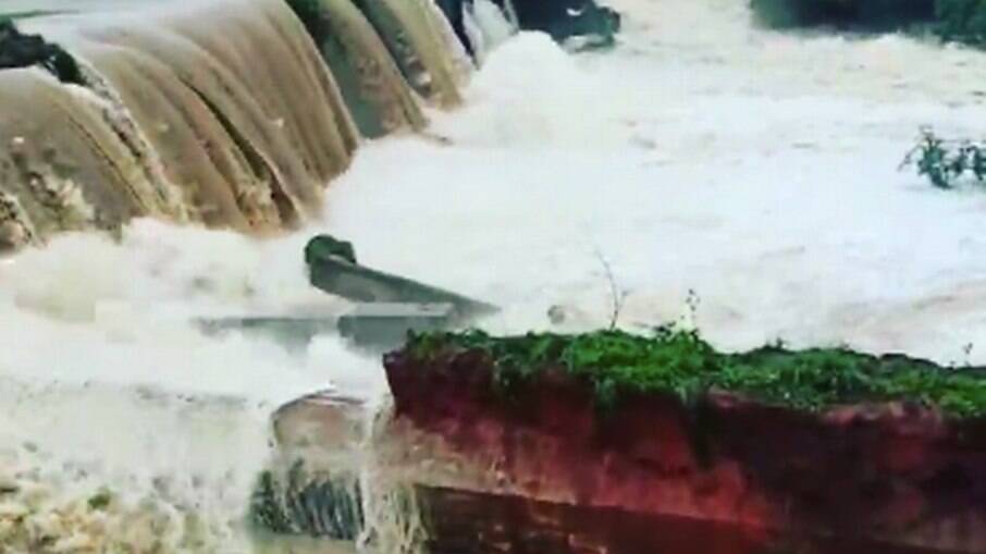 Força da água: prefeitura de Prá de Minas publicou vídeo de risco de rompimento de barragem 