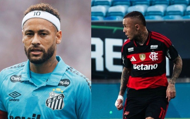 Neymar liga para Cebolinha para convencê-lo a jogar no Santos