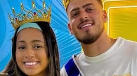 MC Loma e Jon Vlogs são eleitos rei e rainha da Farofa após beijos