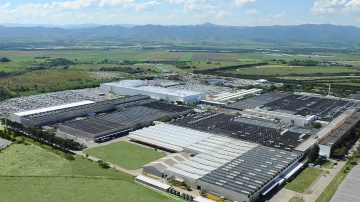 Fábrica da Volkswagen em Taubaté (SP) Fábrica da Volkswagen em Taubaté (SP)