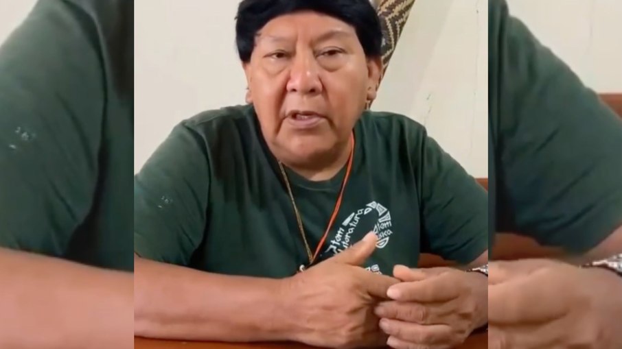 Davi Kopenawa acusa Jair Bolsonaro de ser o responsável pelas mortes de indígenas nas terras Yanomami