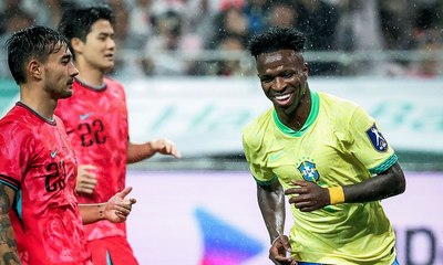 Vini Jr supera polêmica com Virgínia e se destaca