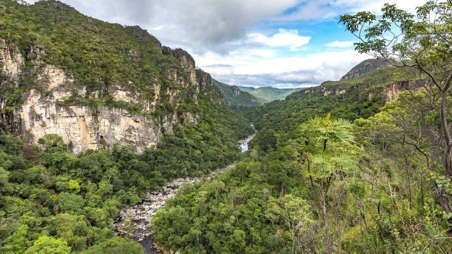 Parque Nacional Chapada dos Veadeiros, em Goiás