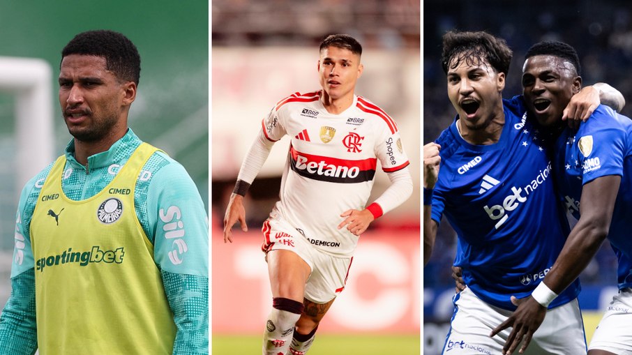 Palmeiras, Flamengo e Cruzeiro são os favoritos nos clássicos