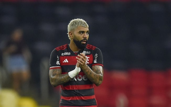 Após afastamento, Gabigol voltou a atuar pelo Flamengo no duelo contra o Fortaleza, na última quinta-feira